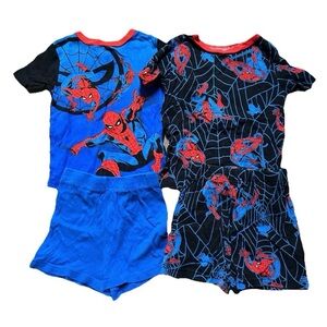 Boys Marvel Spider Man Summer Pajama Sets Size 6